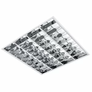Luminaire à grille 4 × 18 W